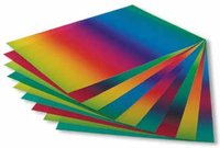 Regenbogentransparentpapier 115g/m², 51x70cm 25 Bogen, sortiert