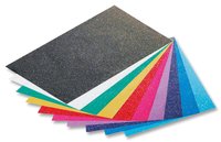 Glitterpapier 70g/m² 50x70cm 10 Bogen farbig sortiert