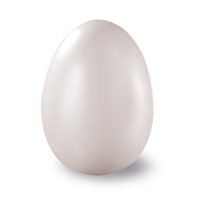 Kunststoff-Eier 60x40mm 50 Stück weiß