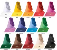 Aquarola-Feinkrepp farbfest 10 Rollen 50x250cm Einzelfarben