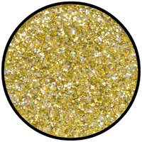 Eulenspiegel Polyester-Streuglitzer 6g Dose Gold-Juwel (mittel)