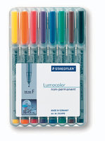 Lumocolor non-permanent 0,6 mm F 8er Box