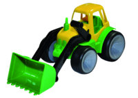 GOWI Traktor mit Schaufel 12m+  31 x 16,5 x 16,5cm